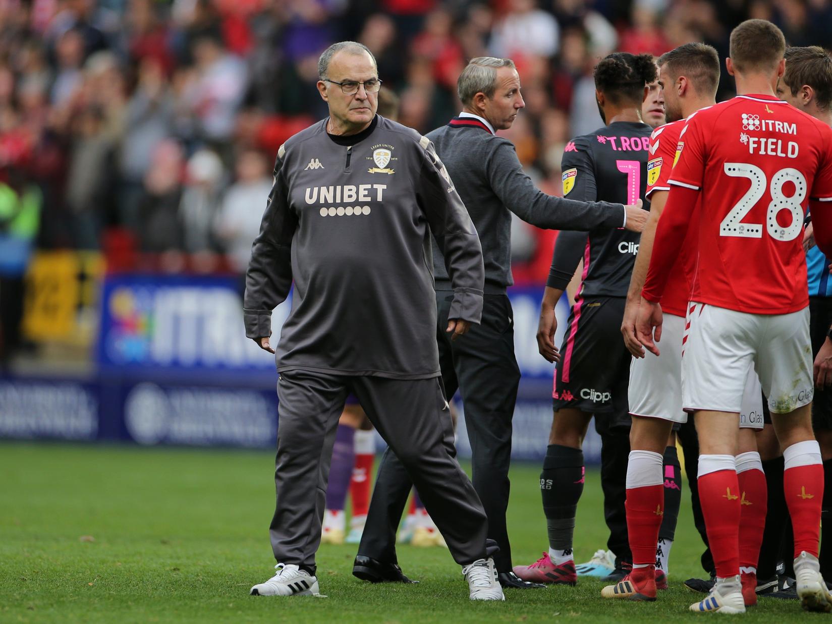 Leeds United manager Marcelo Bielsa