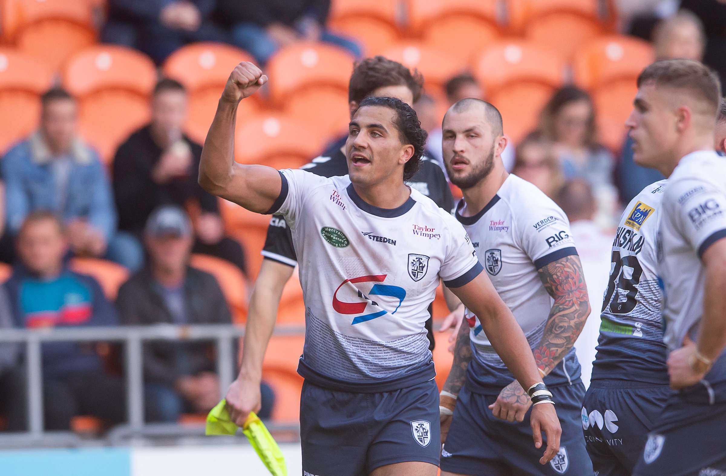 Featherstone's Ashton Golding.