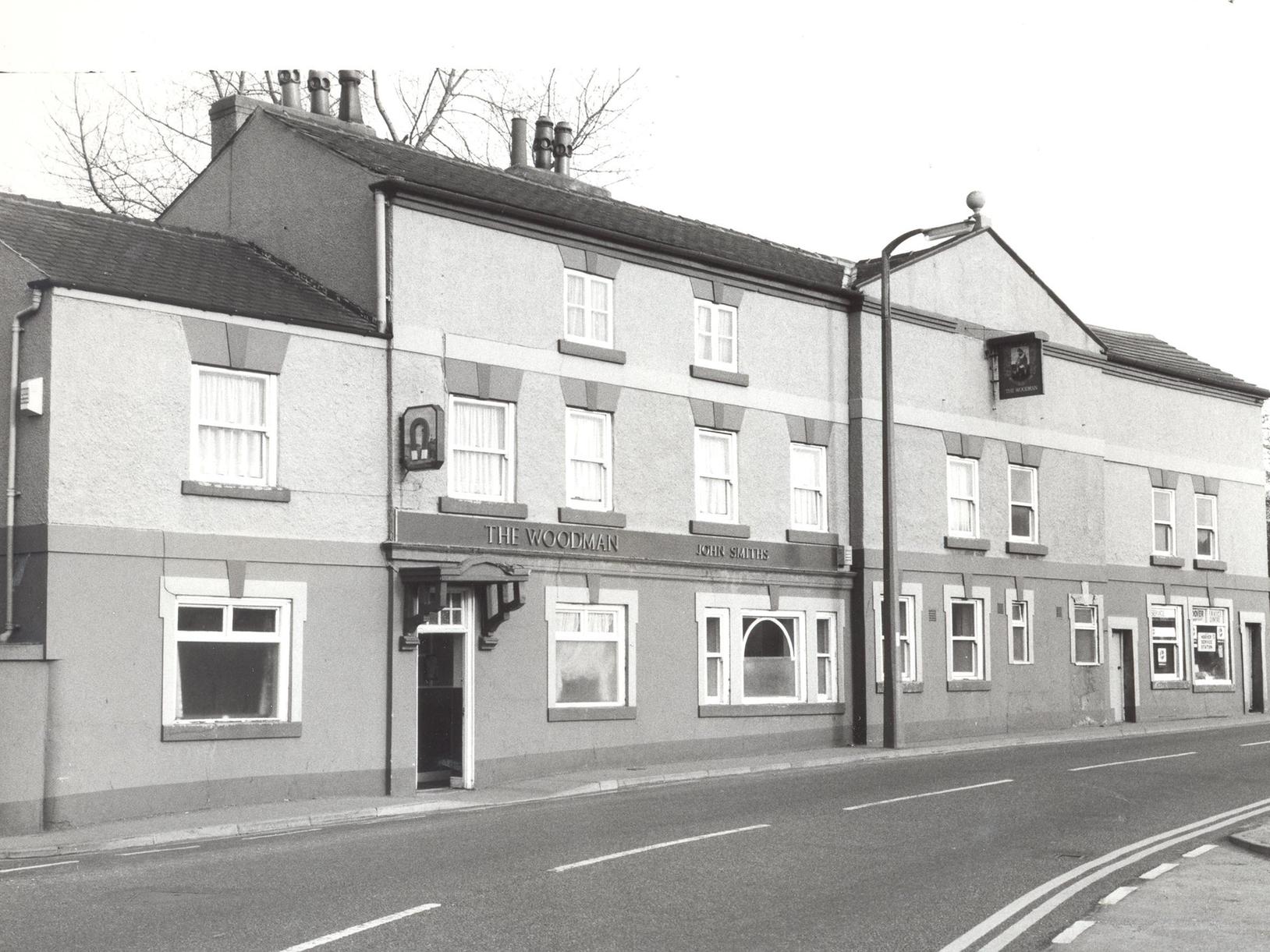 The Woodman pub on Selby Road. The licensee was Dioris Roberts at the time.