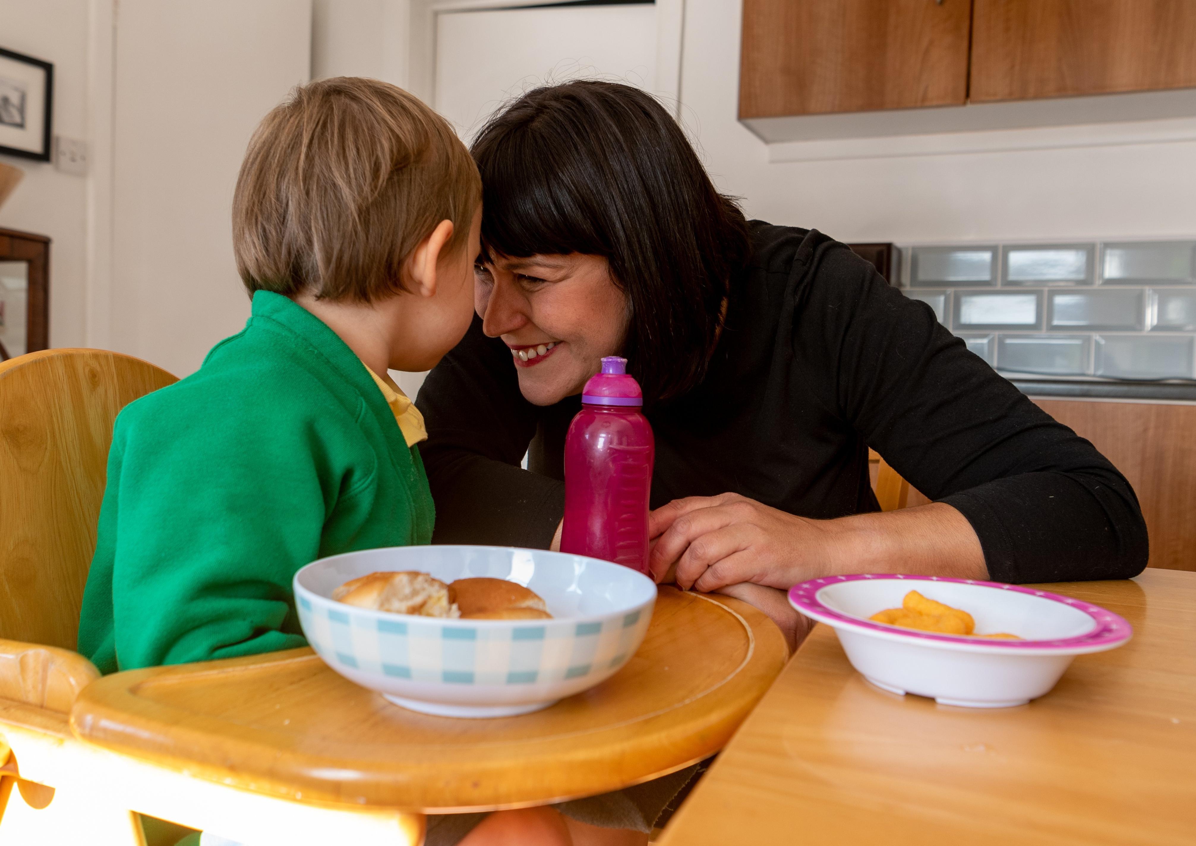 Date: 2nd October 2019.Picture James Hardisty.Caroline Day, of Coal Hill Lane, Farsley, Leeds, is mum to three year old Connie Annakin, who was born with a rare condition Batten Disease the family have been battling to get there hands on the life saving drugs which could extend her life by 30 years. After a long hard fight the family have finally been told that Connie, has been granted the drug and plans are now been drawn so she can meet with doctors at Great Ormond Street to discuss the start of her treatment.