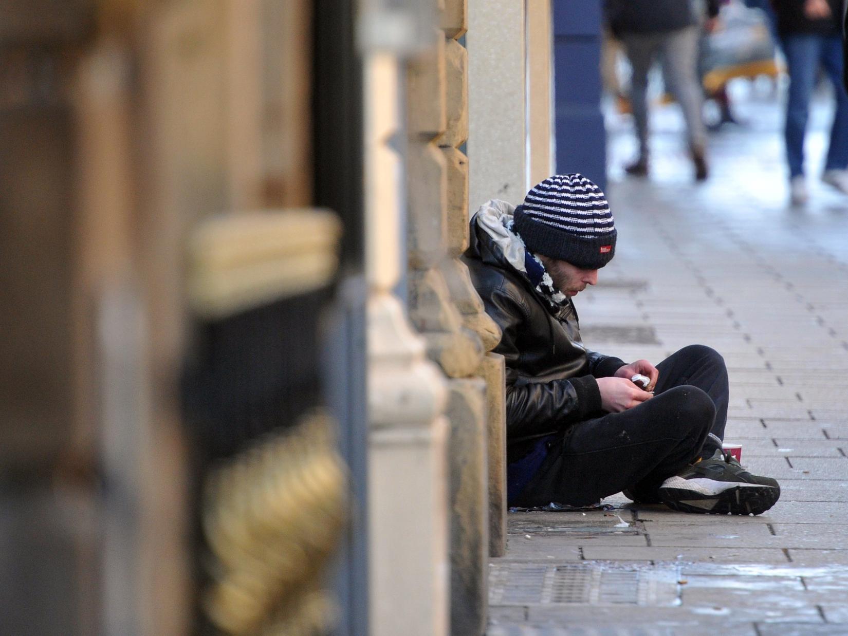 The number of homeless deaths in Leeds has almost doubled since 2014. Picture: Tony Johnson