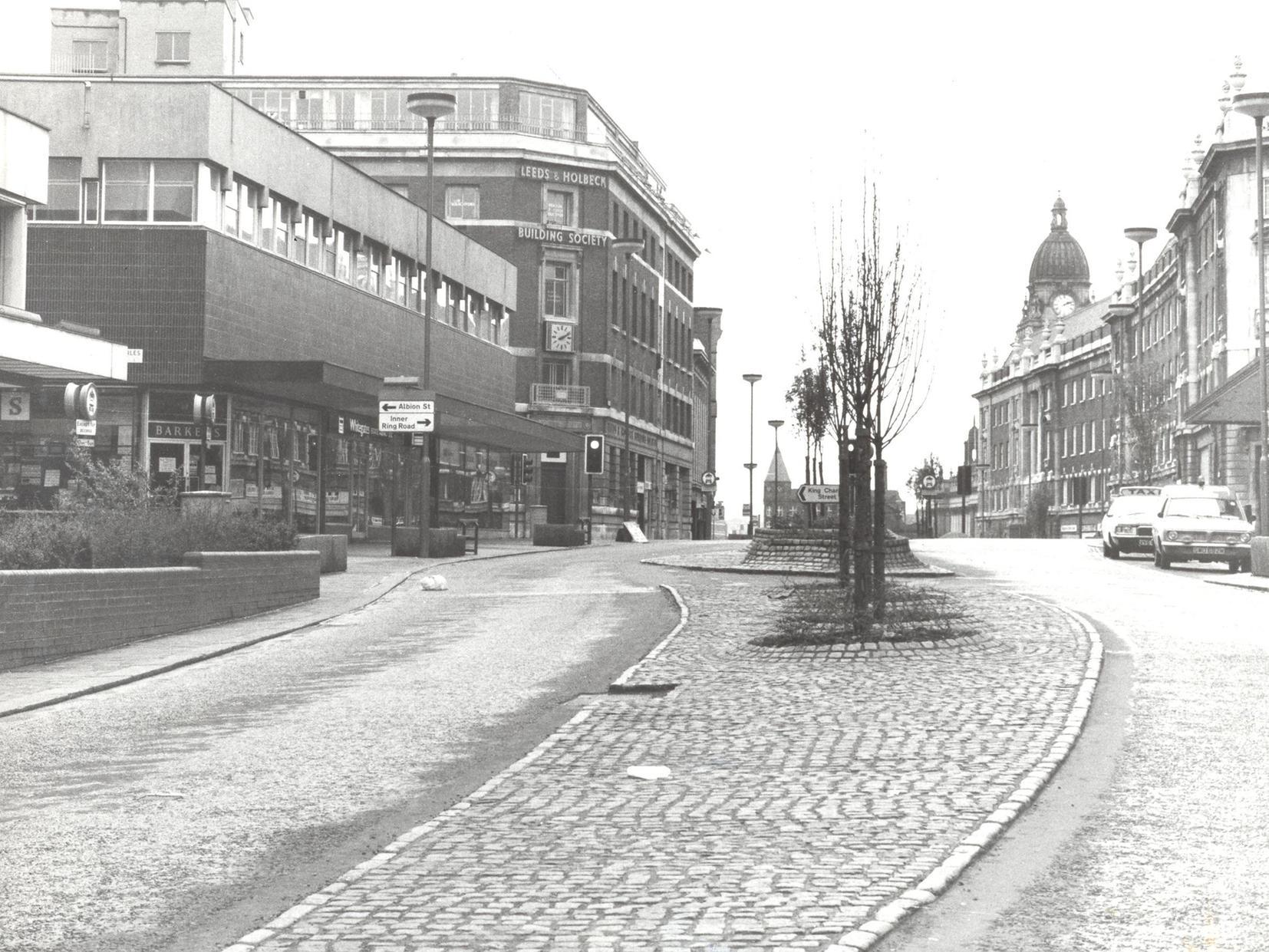 The Headrow in the late 1970s.