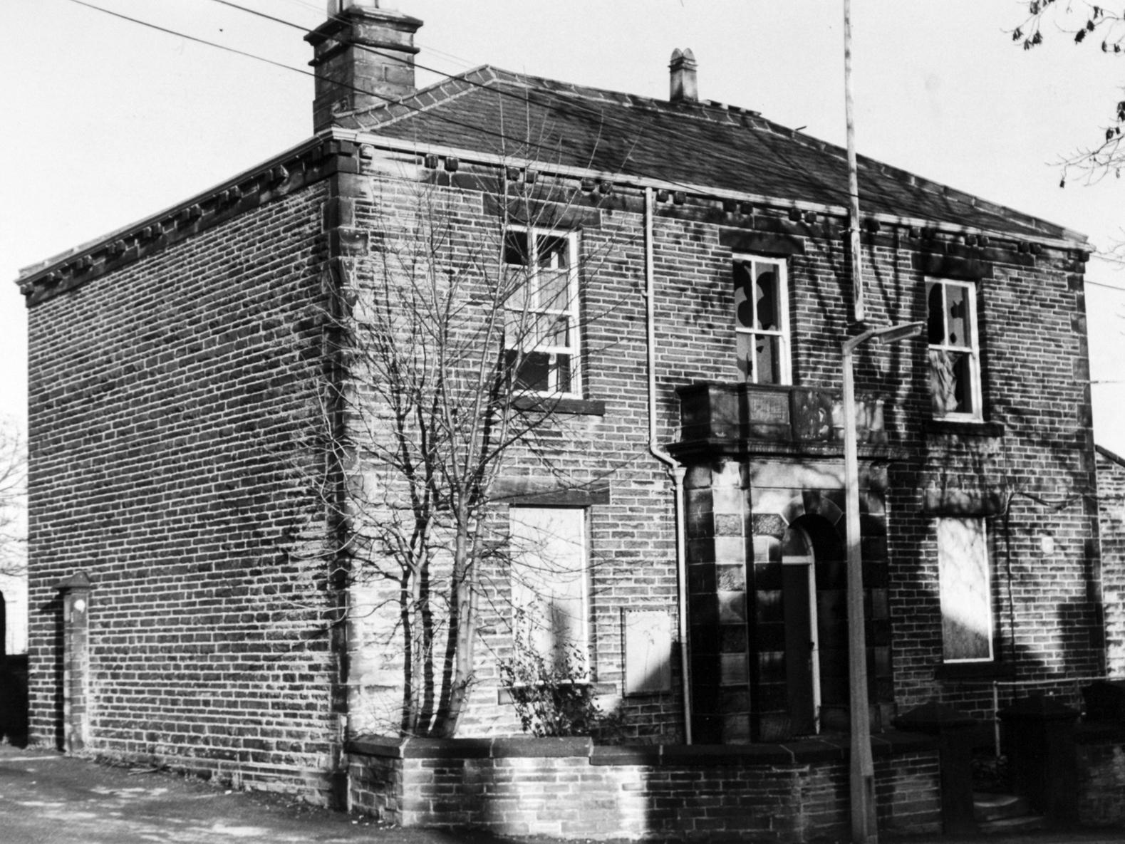 The old Pudsey Police station. a bit battered but a snip at 7,000 in the late 1970s.