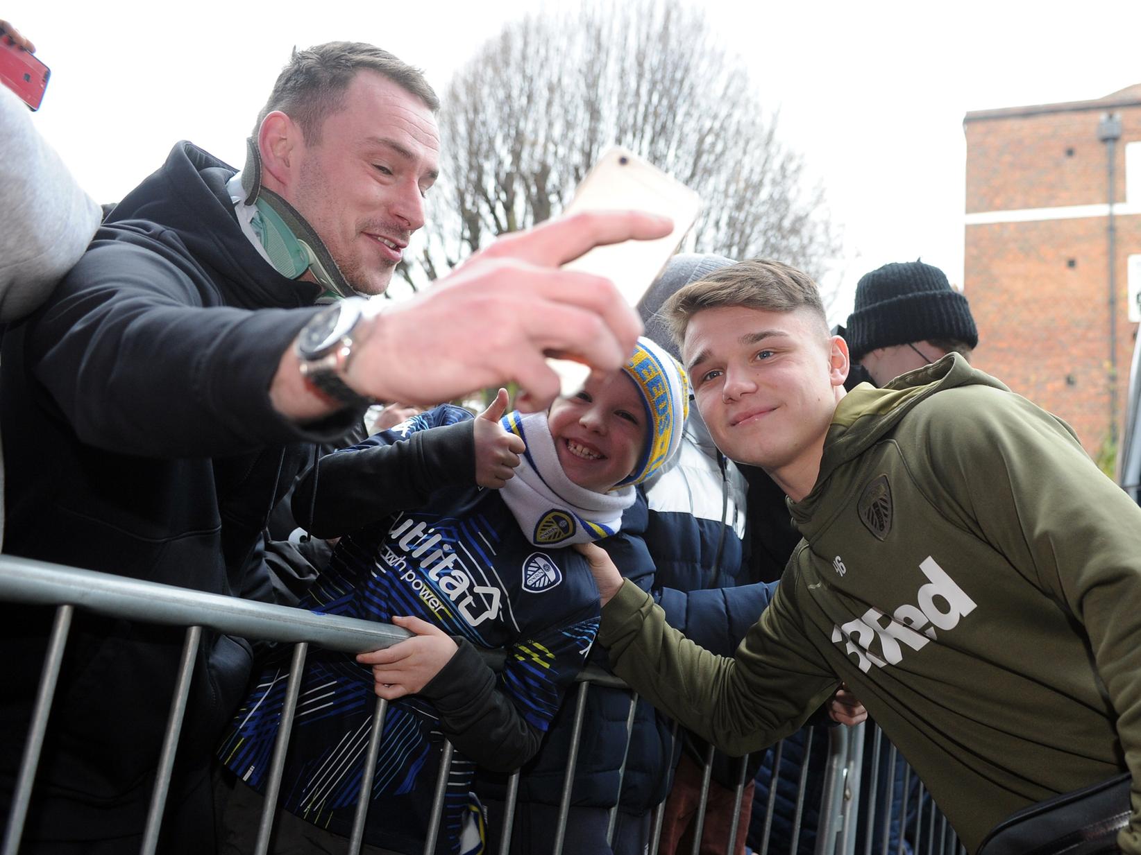 Shackleton has become popular with Leeds United fans