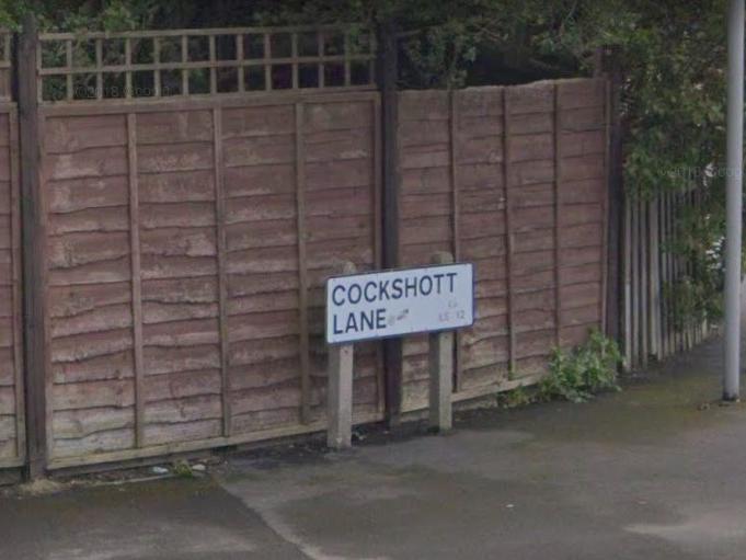 Another rude-sounding street name, this lane in Leeds is likely takes its name from the animal rather than the human body part.