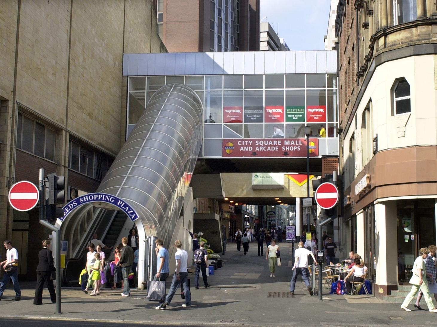 Remember this escalator at the Leeds Shopping Plaza on Albion Street?