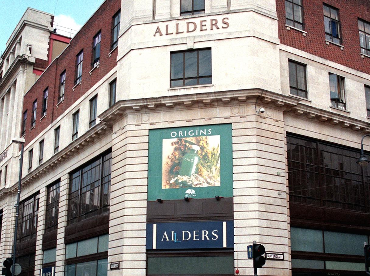 Thousands of people flocked to bag a bargain at a big closing down sale at Allders, which included filling a carrier with all the underwear you could stuff in for a fiver.