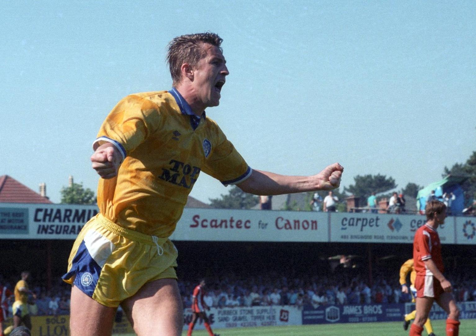 No-nonsense yellow shirt? Check. Made by old favourites Umbro? Check. A headline-friendly Top Man sponsors logo? Check. Sgt Wilkos army was on the march and they looked just champion.