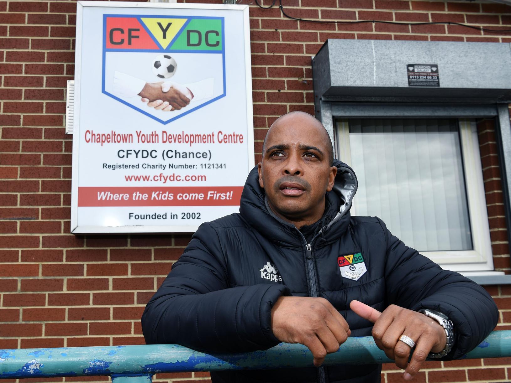 Lutel James, academy director of Farsley Celtic and boss of Chapeltown Youth Development Centre