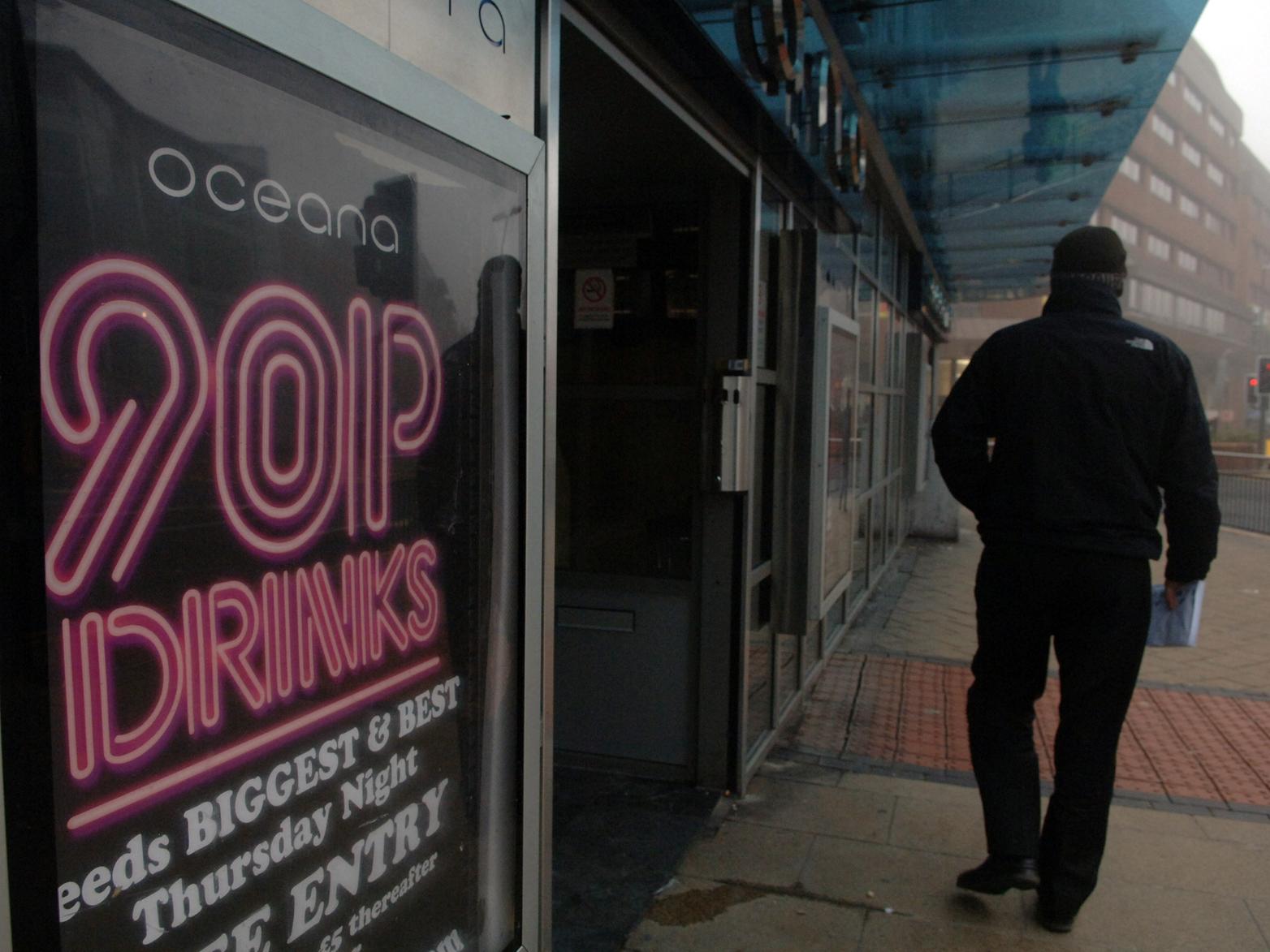 And to think we all thought we were so cool. 90p for an apple alco-pop, free entry and THREE floors to choose from? How could we resist?