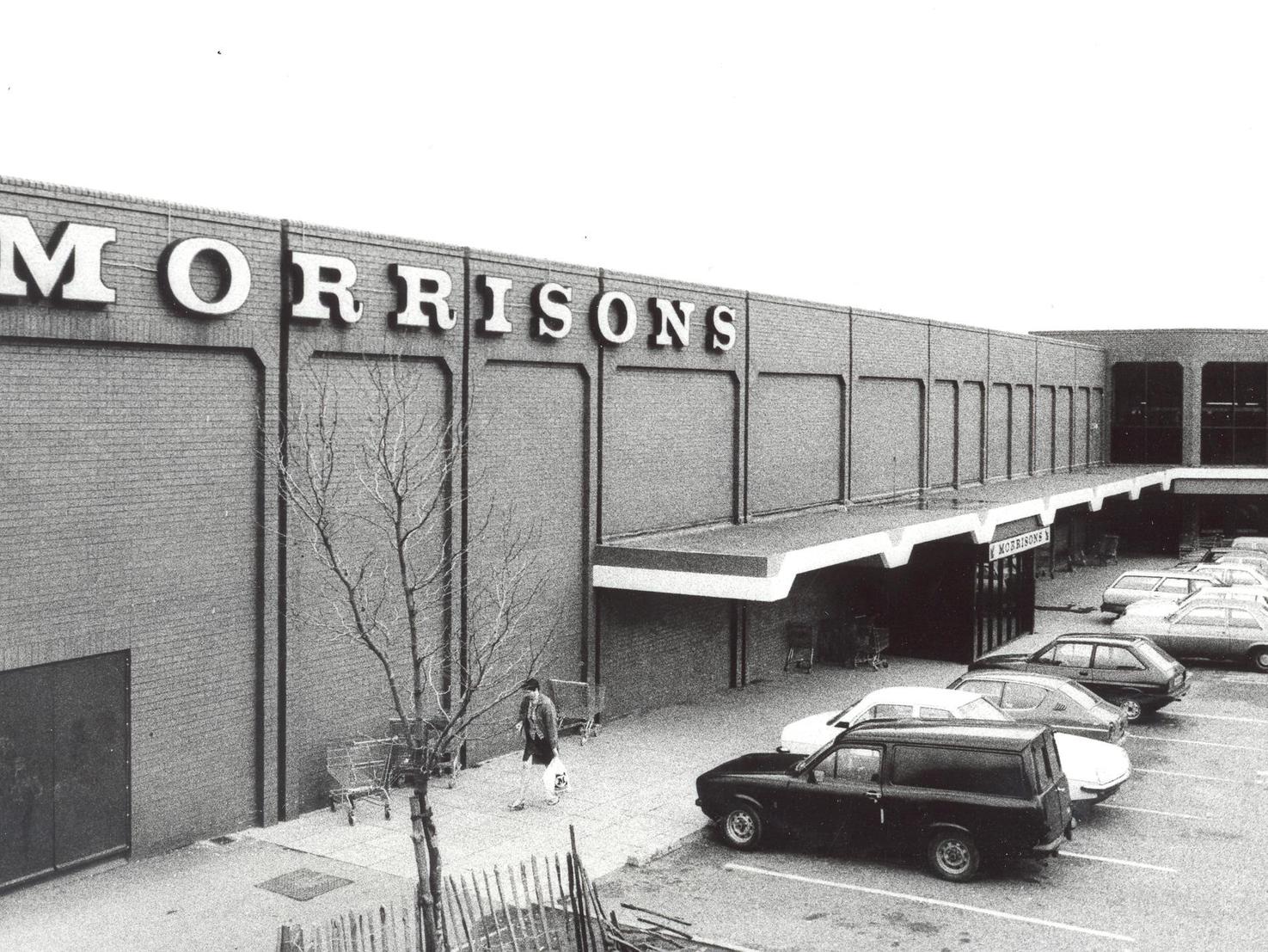 The Morrisons store in the Hunslet district centre.