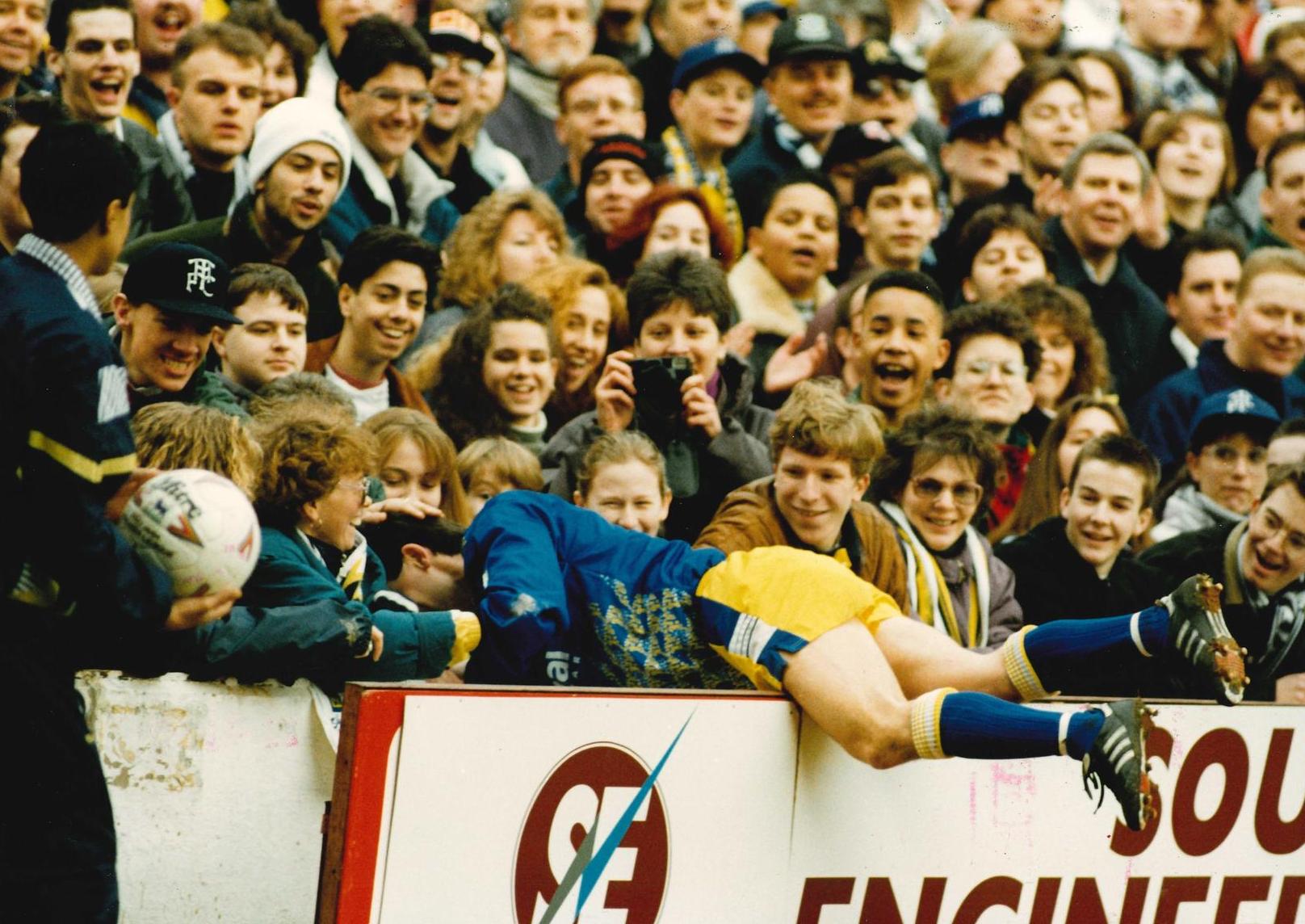 It wasn't Leeds United or Steve Hodge's afternoon at White Hart Lane.