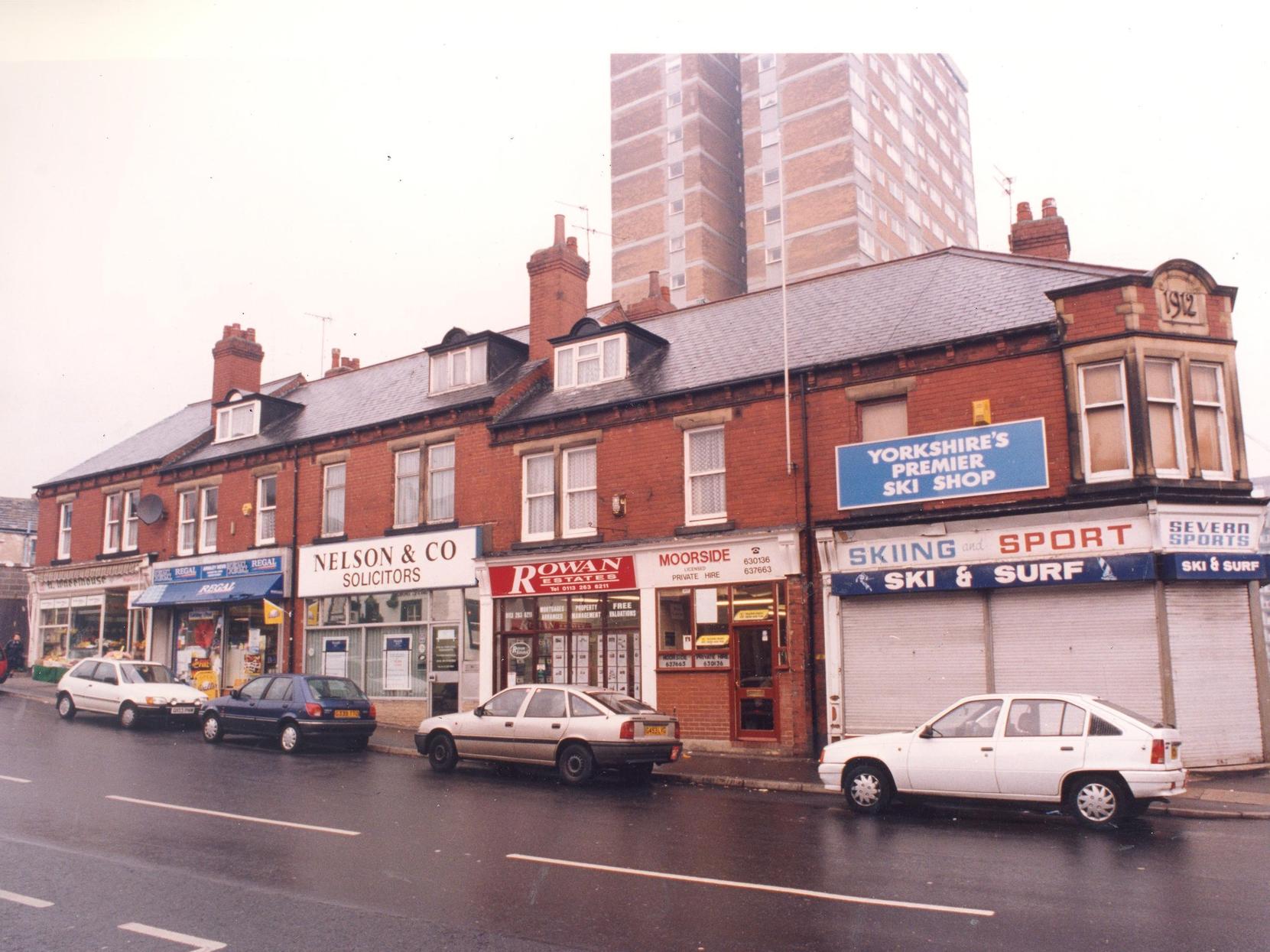 Town Street in Armley. Do you remember these shops?