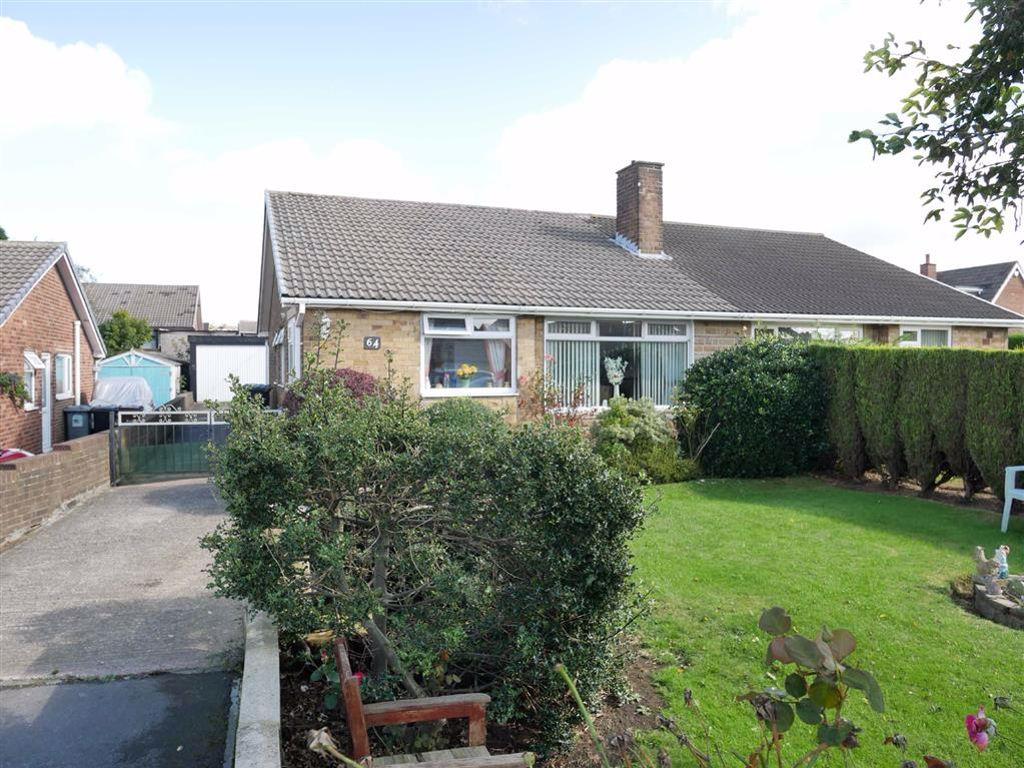 Semi detached bungalow, 3 bedrooms, Gas central heating, Boiler 3 years old, PVC double glazing, Part rewired 12 months ago, Plastic fascias and gutters, Good sized gardens, Detached garage, Cul-de-sac location, Popular area, close to amenities, EPC rating tbc, Inspection recommended.
