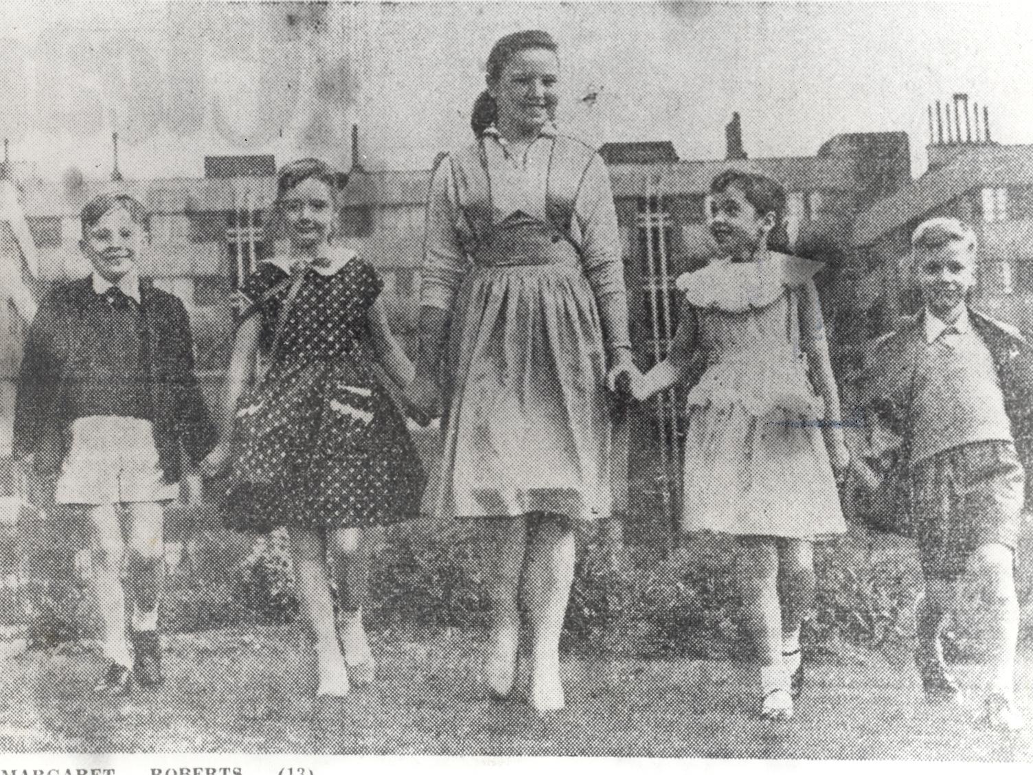 Pictured is Margaret Roberts in a photo which appeared in the YEP in May 1959 when she was only 13. She was chosen as Quarry Hill Flats Tenants' Association gala queen for that year.