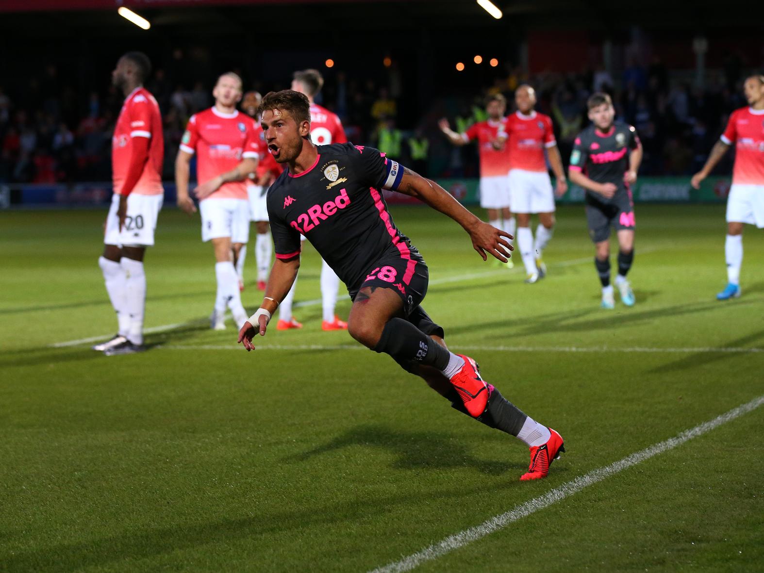 7 - Full blooded effort in the first half, but not as polished as his centre-half partner. A little careless once or twice.