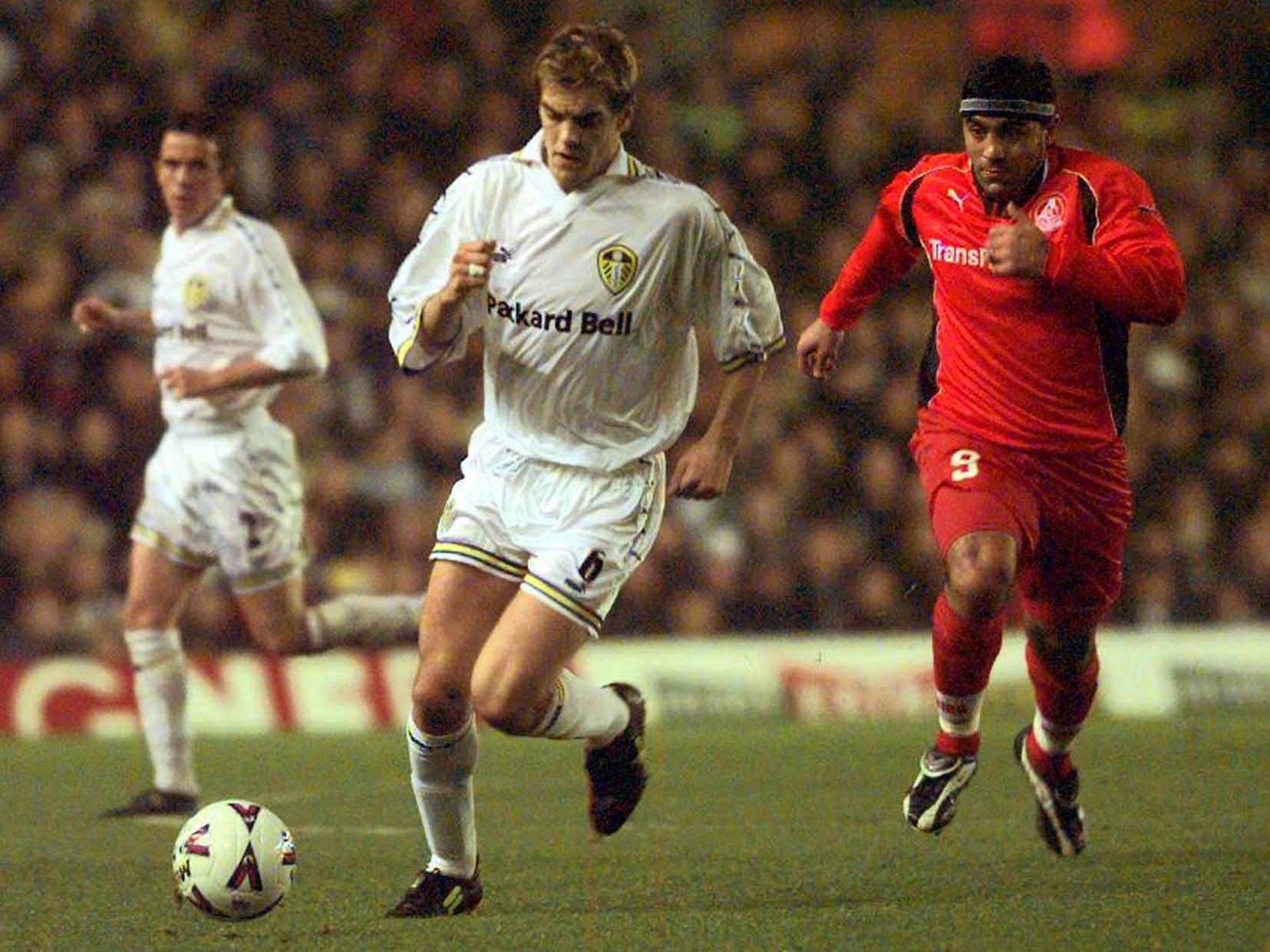 Started his career at Leeds United and made more than 100 appearances before being sold to Newcastle for nine million pounds in 2003.