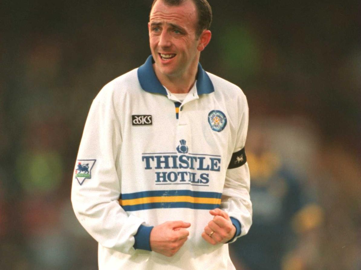 In his six seasons with Leeds United, McAllister played 294 games in total, scoring 45 goals.
