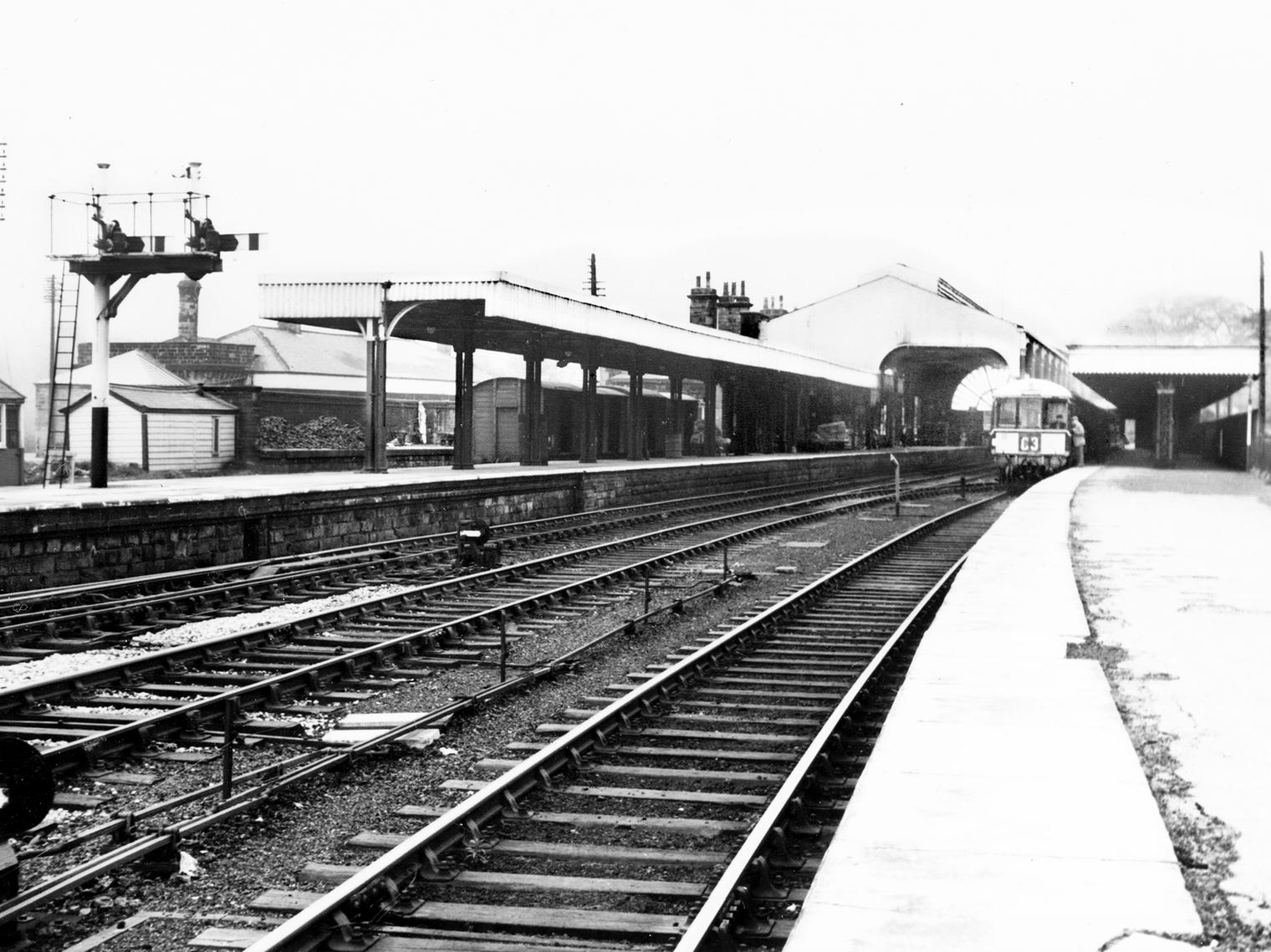 Another of Buxton Station, from May 1967