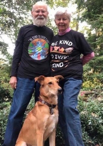 Michael and Loretta Rowe are ambassadors for The Vegan Society’s new Vegan and Thriving campaign.