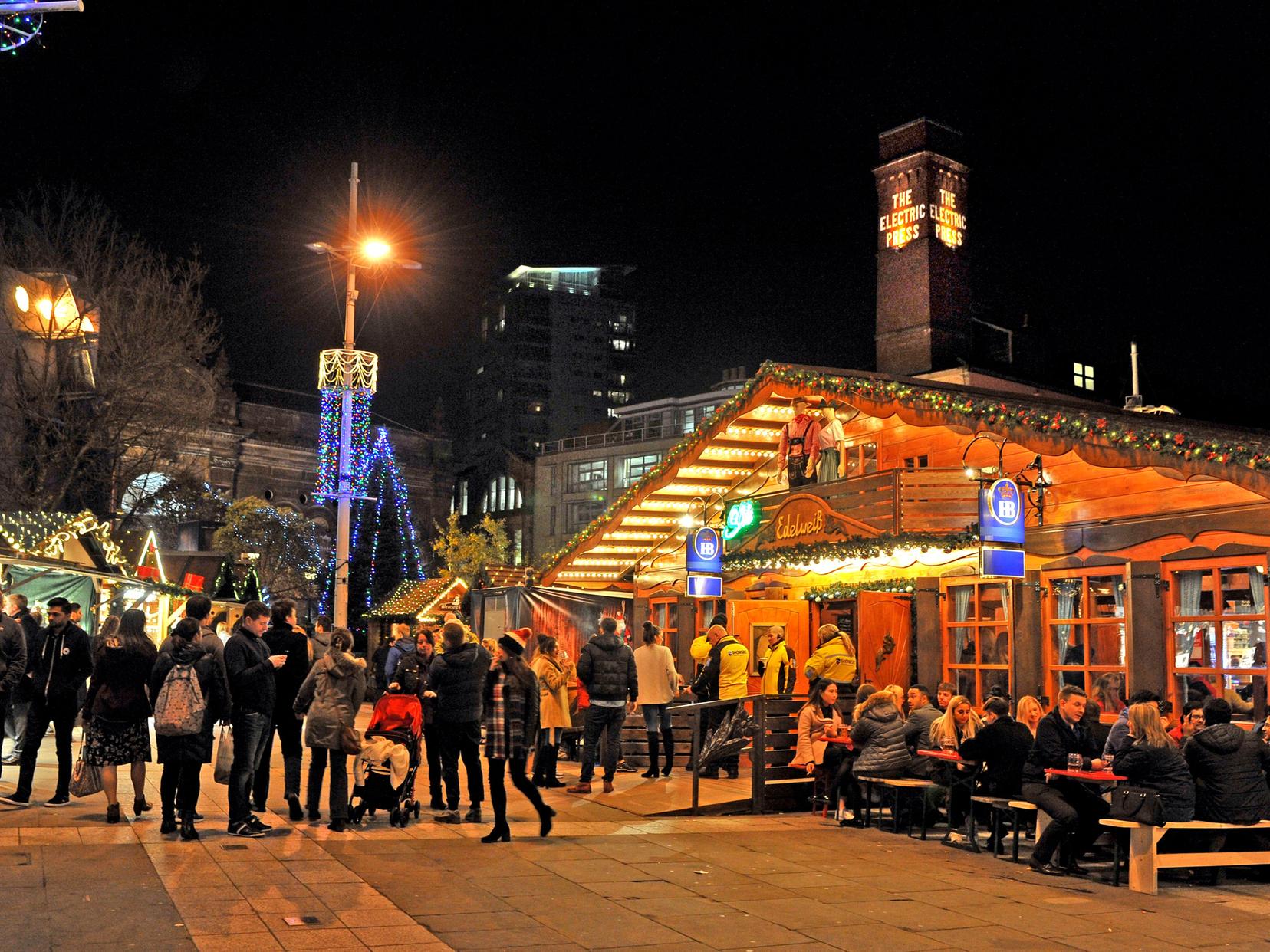Millennium Square will be transformed into a scenic winter village for another year