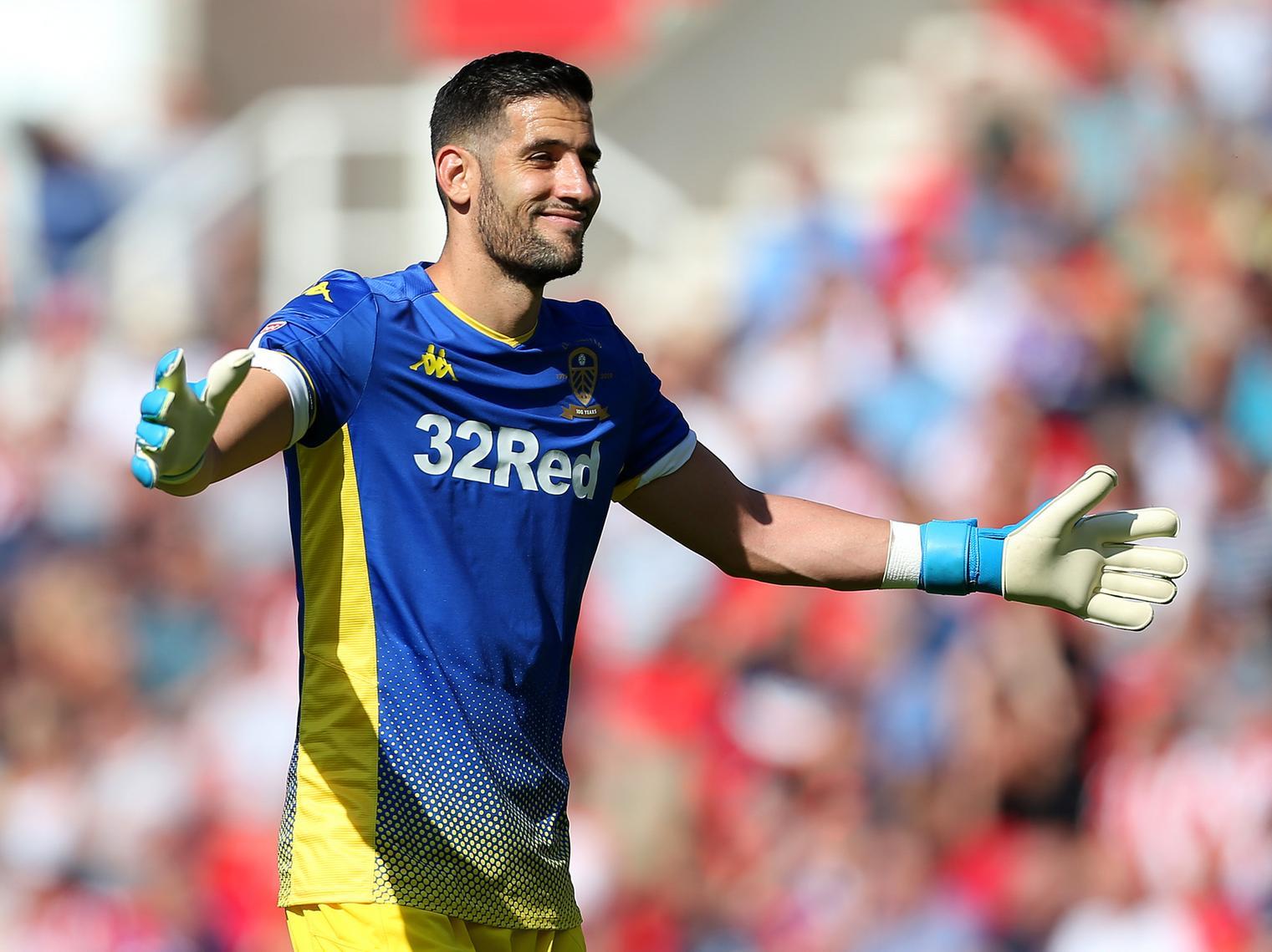 Leeds United goalkeeper Kiko Casilla. (Getty)