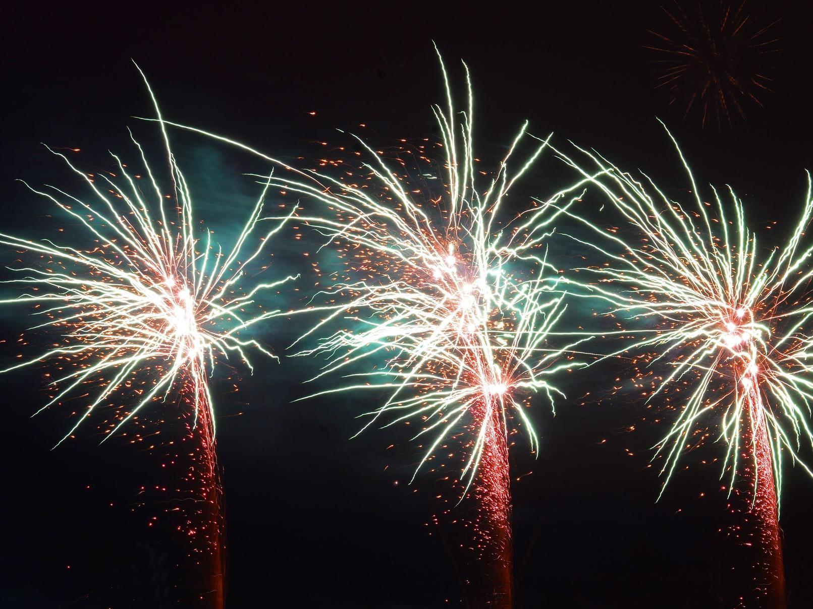 At Cloughton and Burniston Village Hall organisers will light the bonfire at 6.30pm and the fireworks begin at 7pm. Gates open at 5pm.