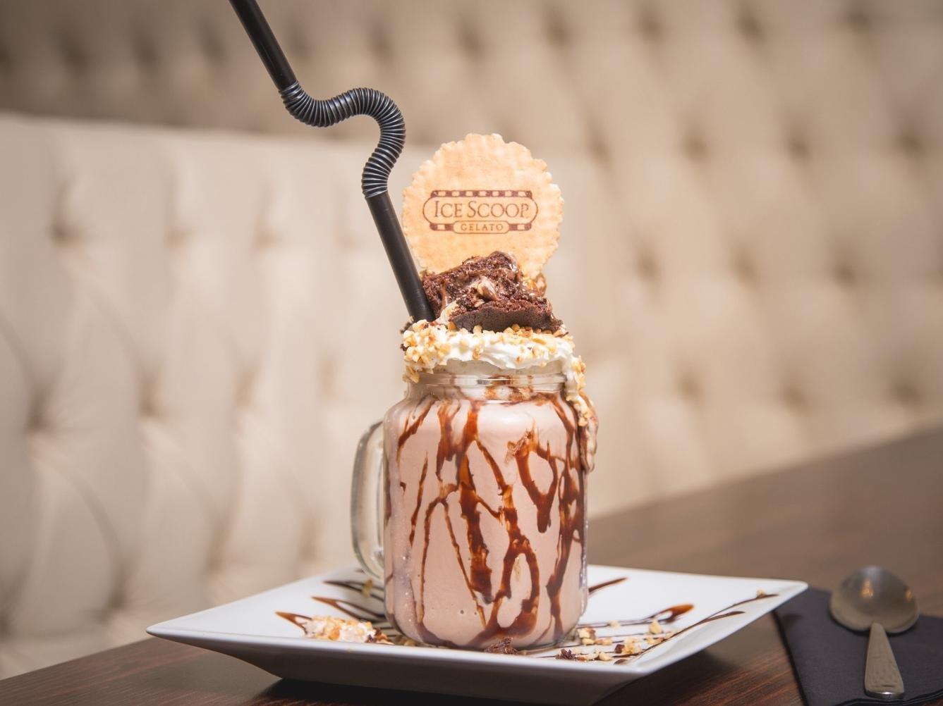 One reviewer said: 'Their milkshakes are simply the best, made from the most delicious, full of flavors ice-cream. I enjoyed their delicate waffles and giant sundaes.'