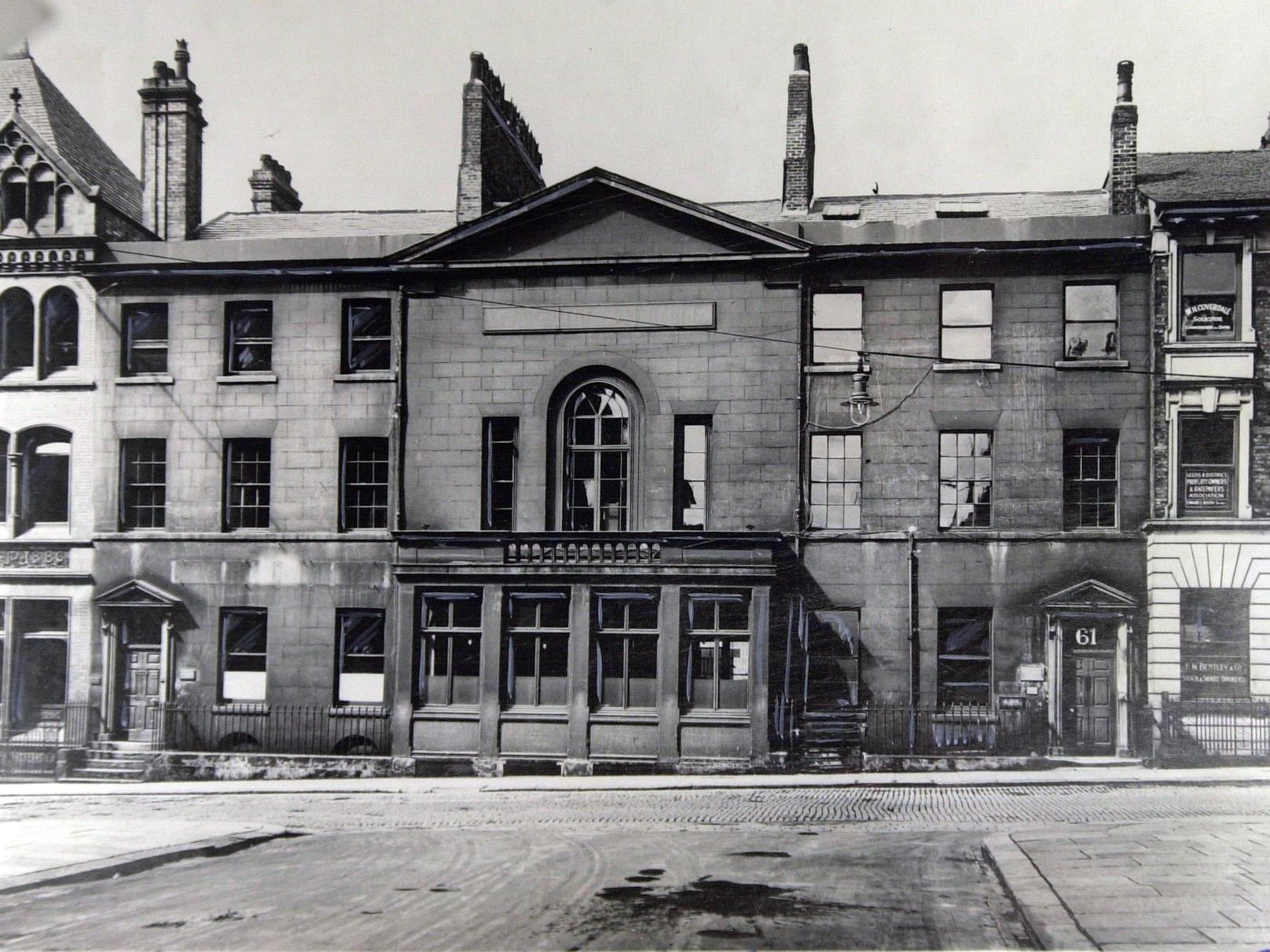 The Leeds Stock Exchange, pictured here on Albion Place, was created in 1844. In 1964, some 300,000 people were said to hold investments with the stock exchange. But in 1973 it became part of the London Stock Exchange, before eventually closing in 1990.