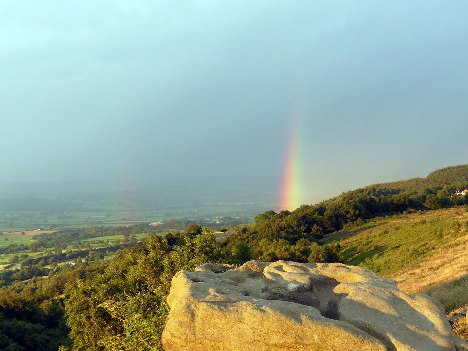 Is this the best panoramic view in Yorkshire? This view from Otley Chevin is hard to beat.