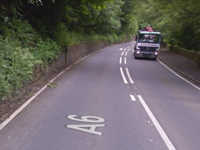 Traffic control (multi-way signals) at A6 Derby Road, Matlock Bath, at the side of Clifton Road, to clear blockage in footway, by BT. Delays likely until November 8, 2019.