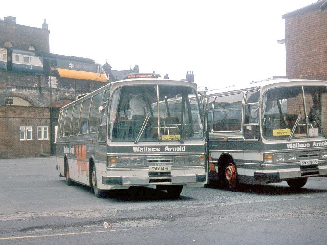 Wallace Arnold coaches in Leeds.