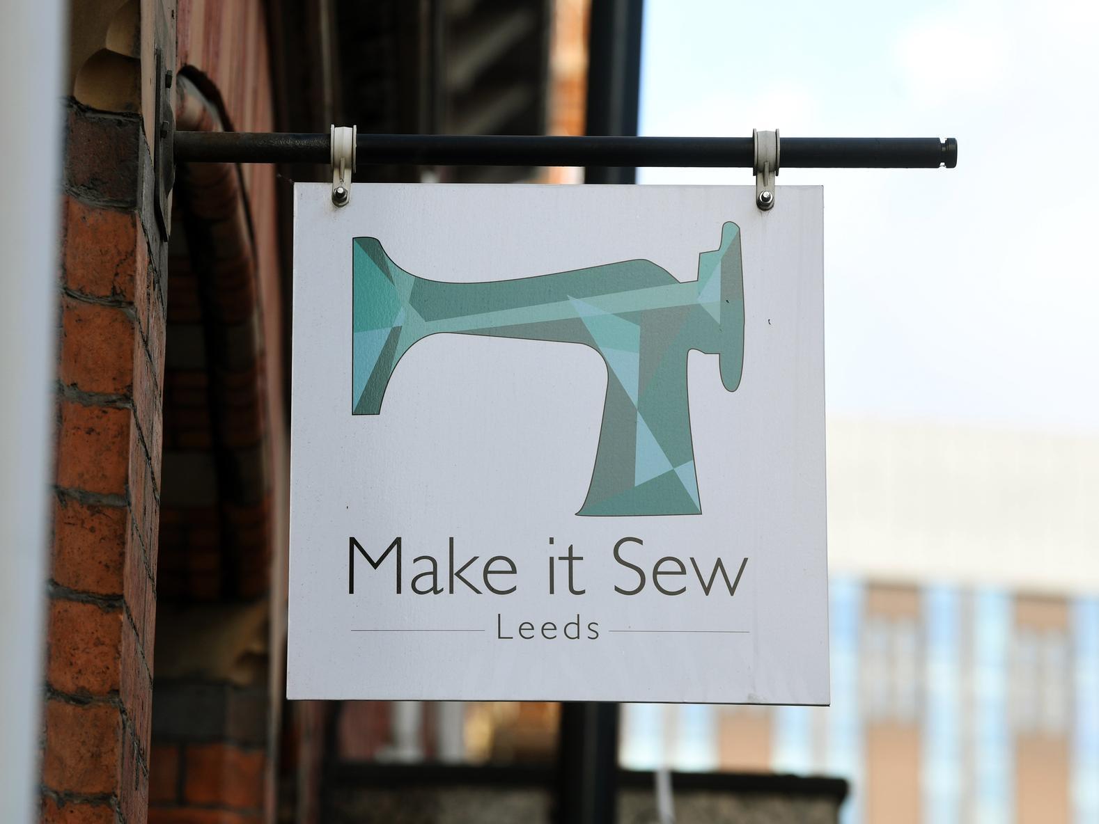 Get it? This clothing alteration service is based at Enterprise House on St Paul's Street.