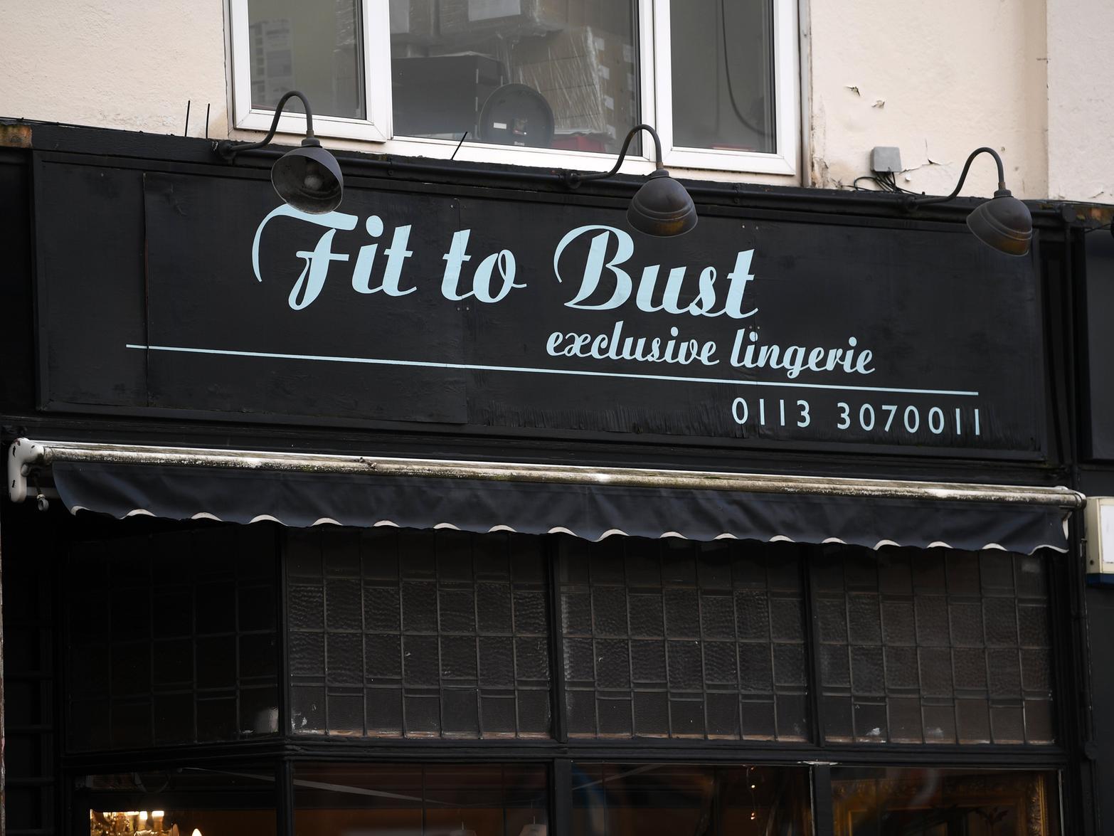 With a saucy name this shop is the place to go for lingerie lovers in Chapel Allerton and beyond.