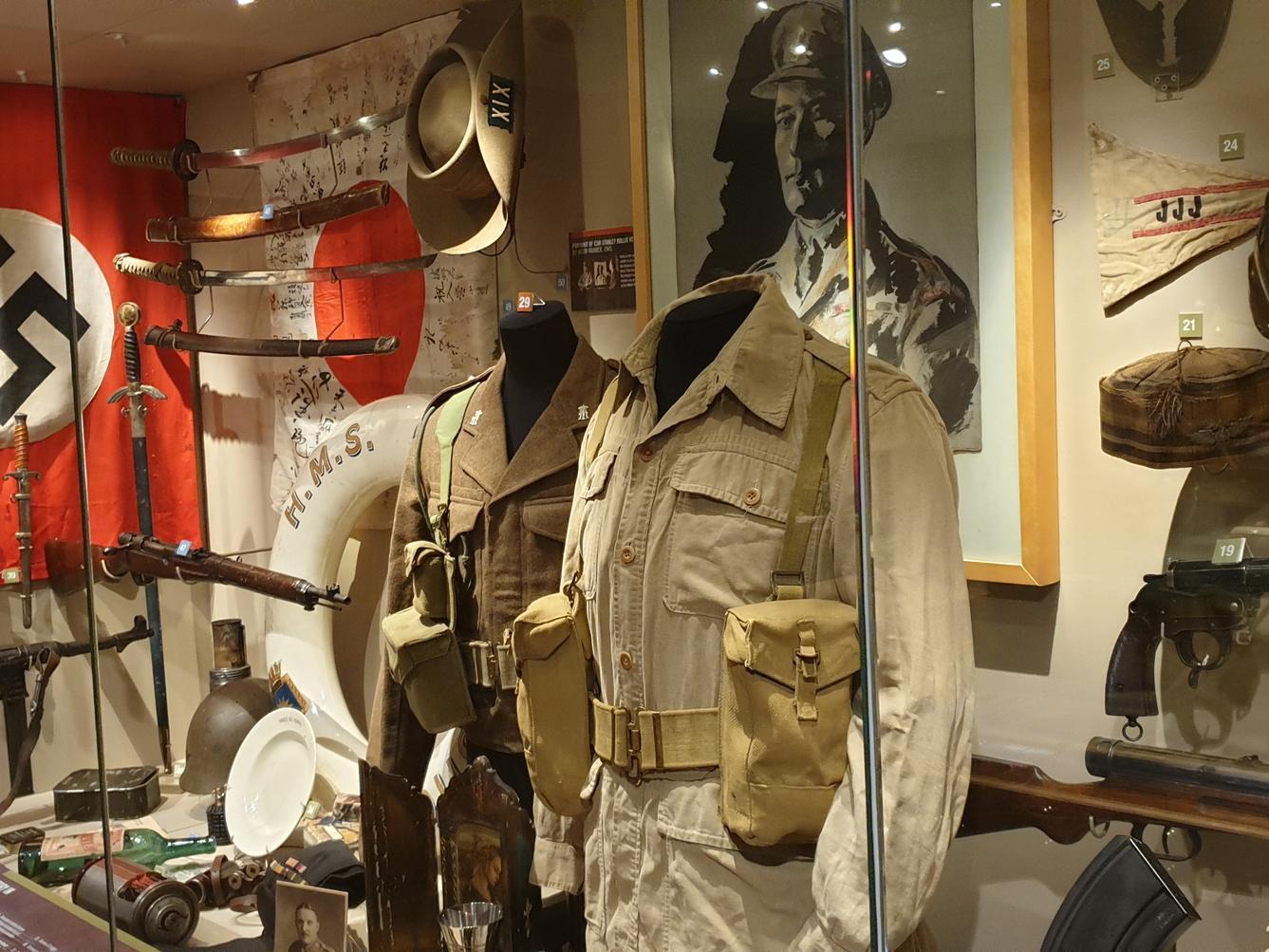 The museum charts conflicts throughout the regiment's history.