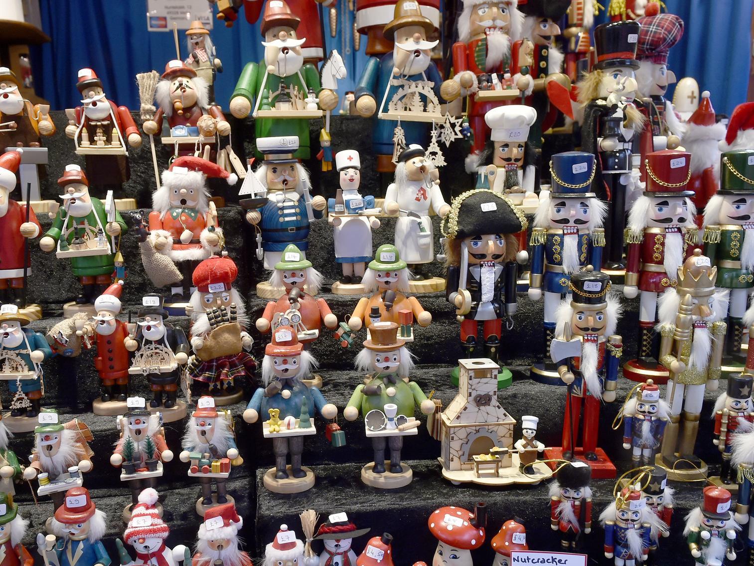 As well as festive decor and ornaments.