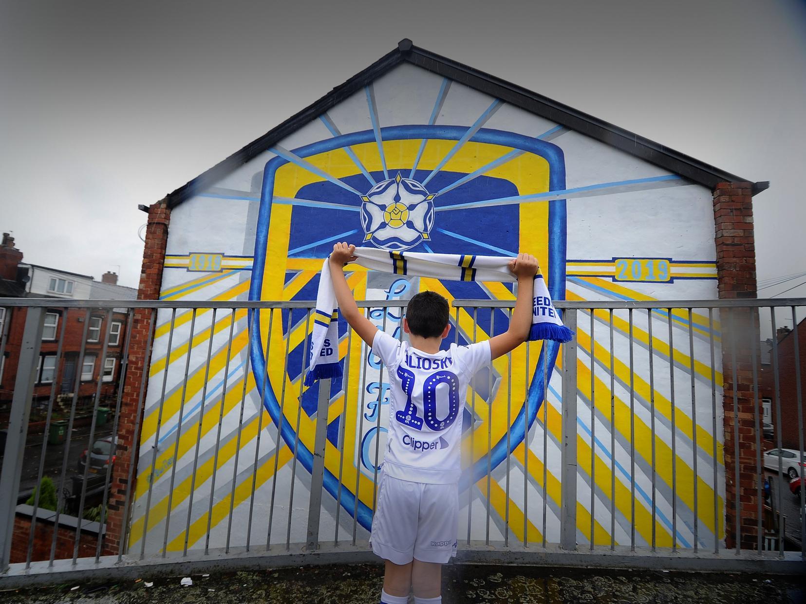 Leeds United mural