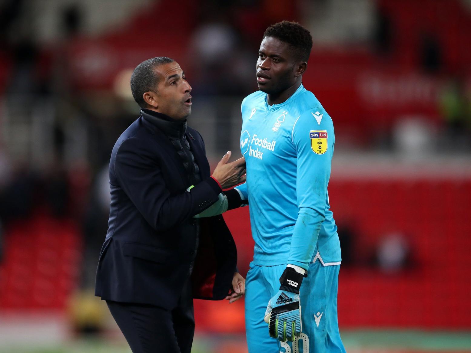 Nottingham Forest's Congolese summer recruit from Caen tops the goalkeeper ratings with an average of 7.0. Picture by Nick Potts/PA Wire.