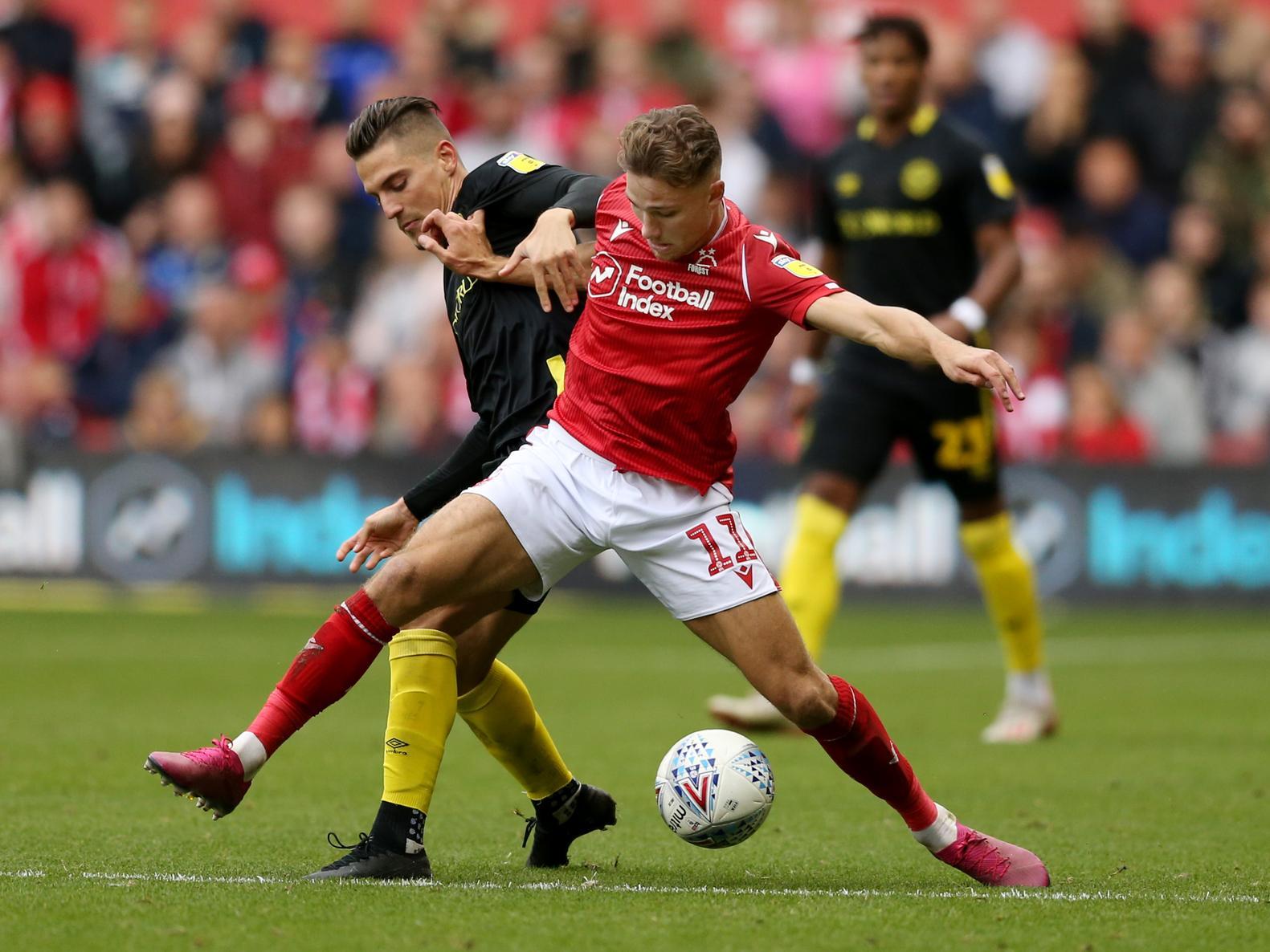 A second player in the XI for Forest with the 22-year-old Englishman right back boasting an average rating of 7.3. Photo by Paul Harding/Getty Images.