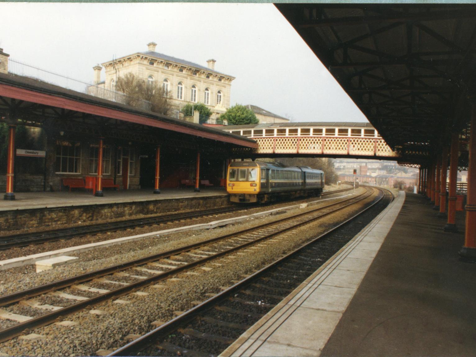 Dewsbury railway station.