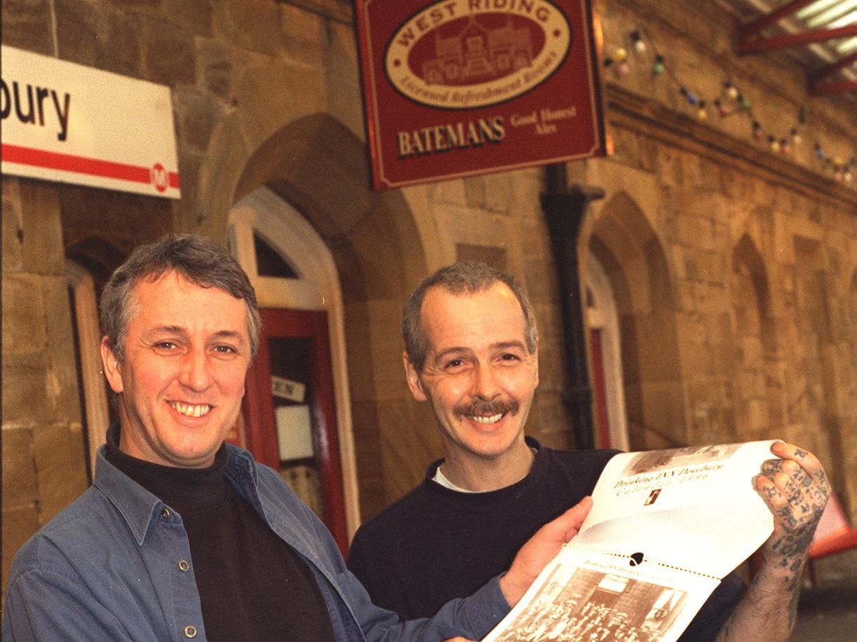 Landlord of the West Riding Mike Field, together with barman Rod Kaye and graphic artist Dean Meacham produced a 1996 calendar featuring pictures and stories of the old pubs of Dewsbury.