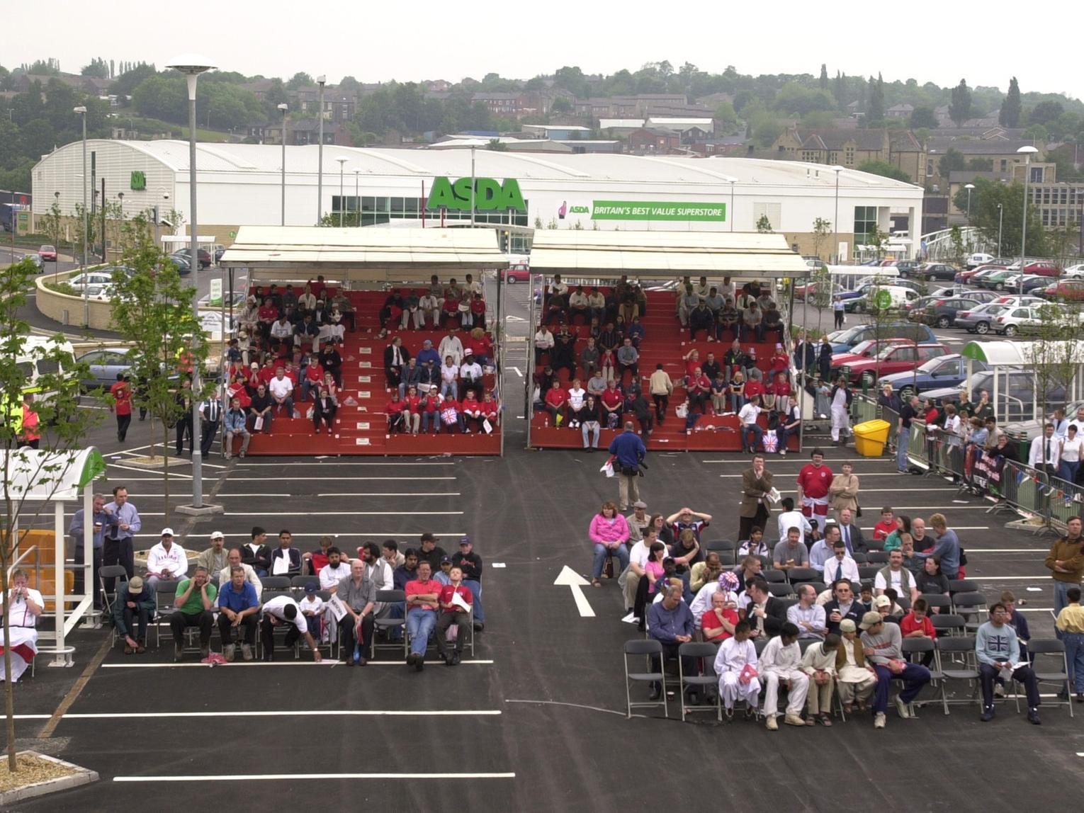 Were you at the Asda Store in Dewsbury to watch England v Argentina back in the day?
