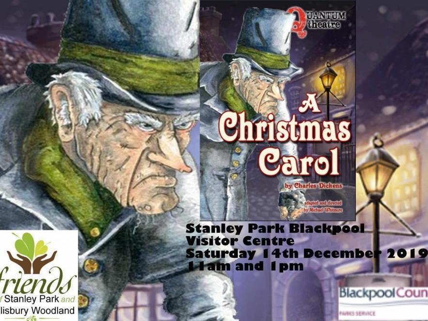 The performance of A Christmas Carol by Quantum Theatre is set to take place at Stanley Park Visitor Centre on Saturday, December 14, 2019 11am and 1pm.