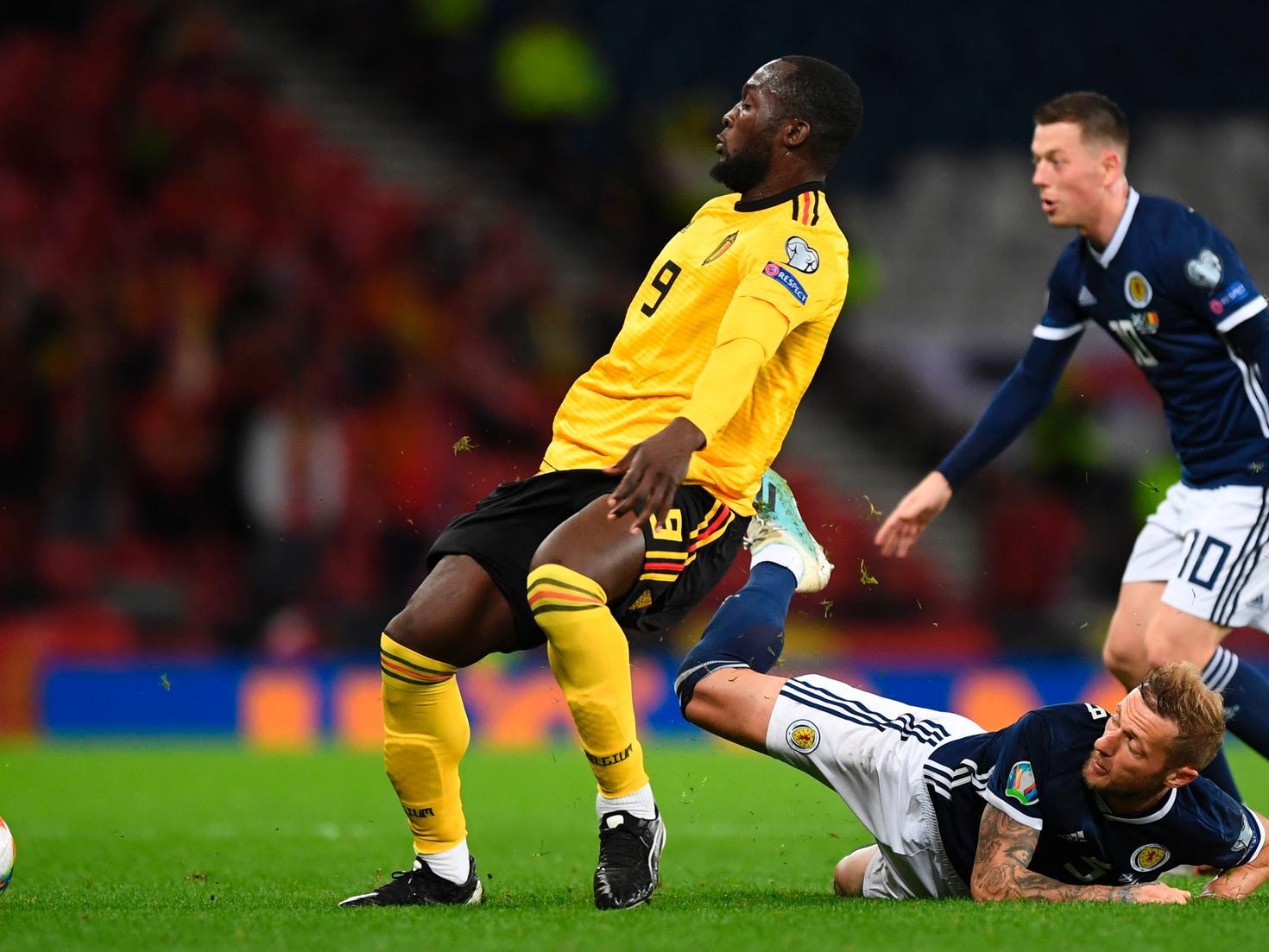 United captain Liam Cooper has withdrawn from the Scotland squad due to injury with Gjanni Alioski also missing out with Macedonia and Eddie Nketiah unable to play for England's under-21s Photo by ANDY BUCHANAN/AFP via Getty Images.
