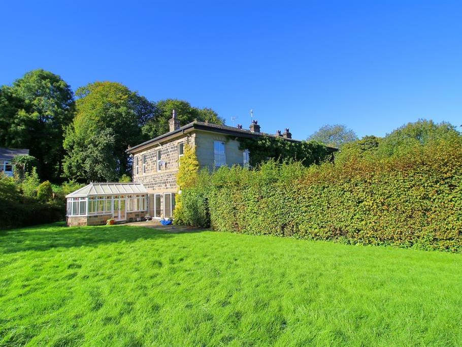 Externally the property is offset from the country lane with secure gated access, to the front of the property there is off street parking for several vehicles and a turning circle. To the rear there are outbuildings and a garage.