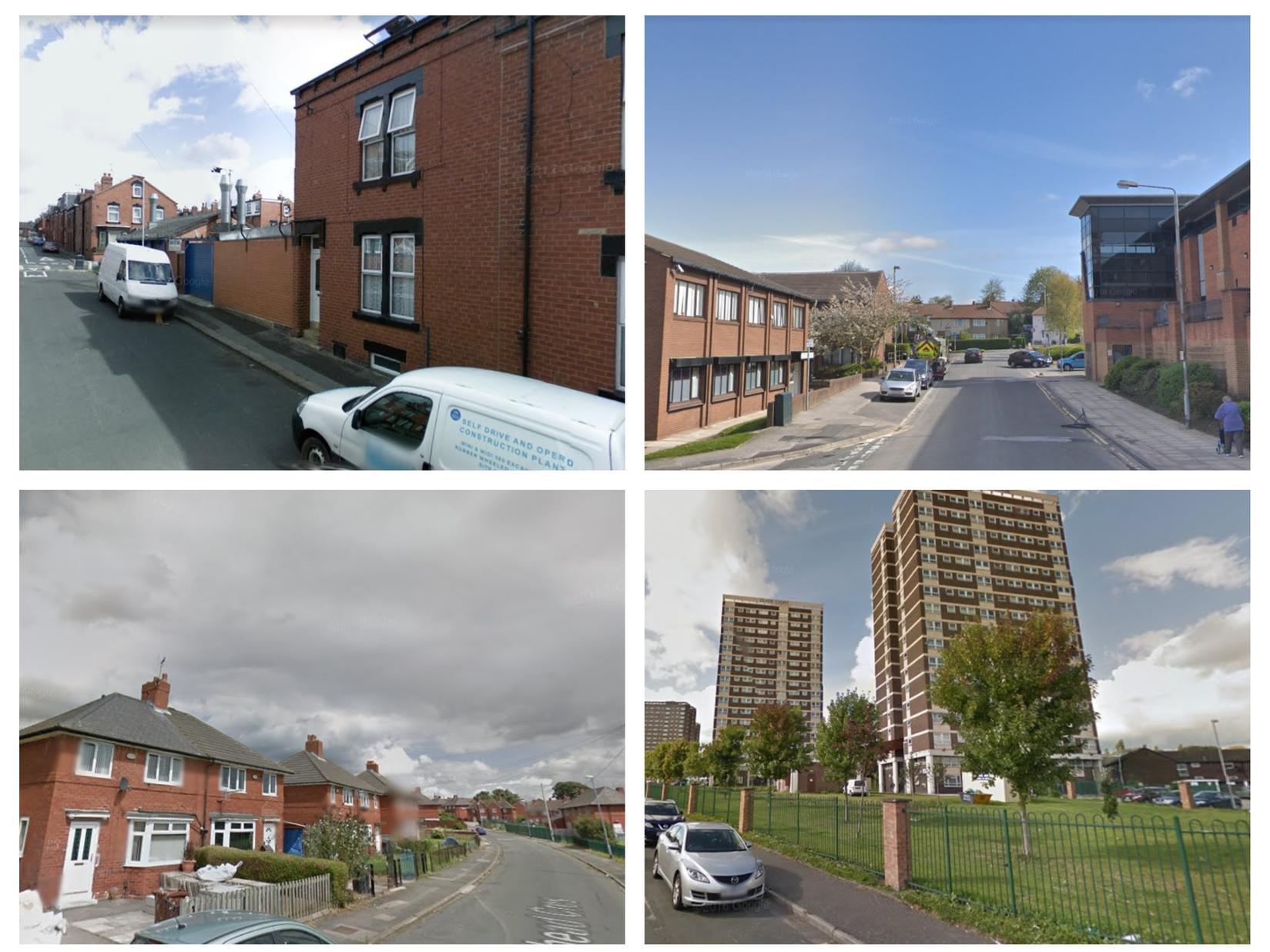 Leeds most deprived streets