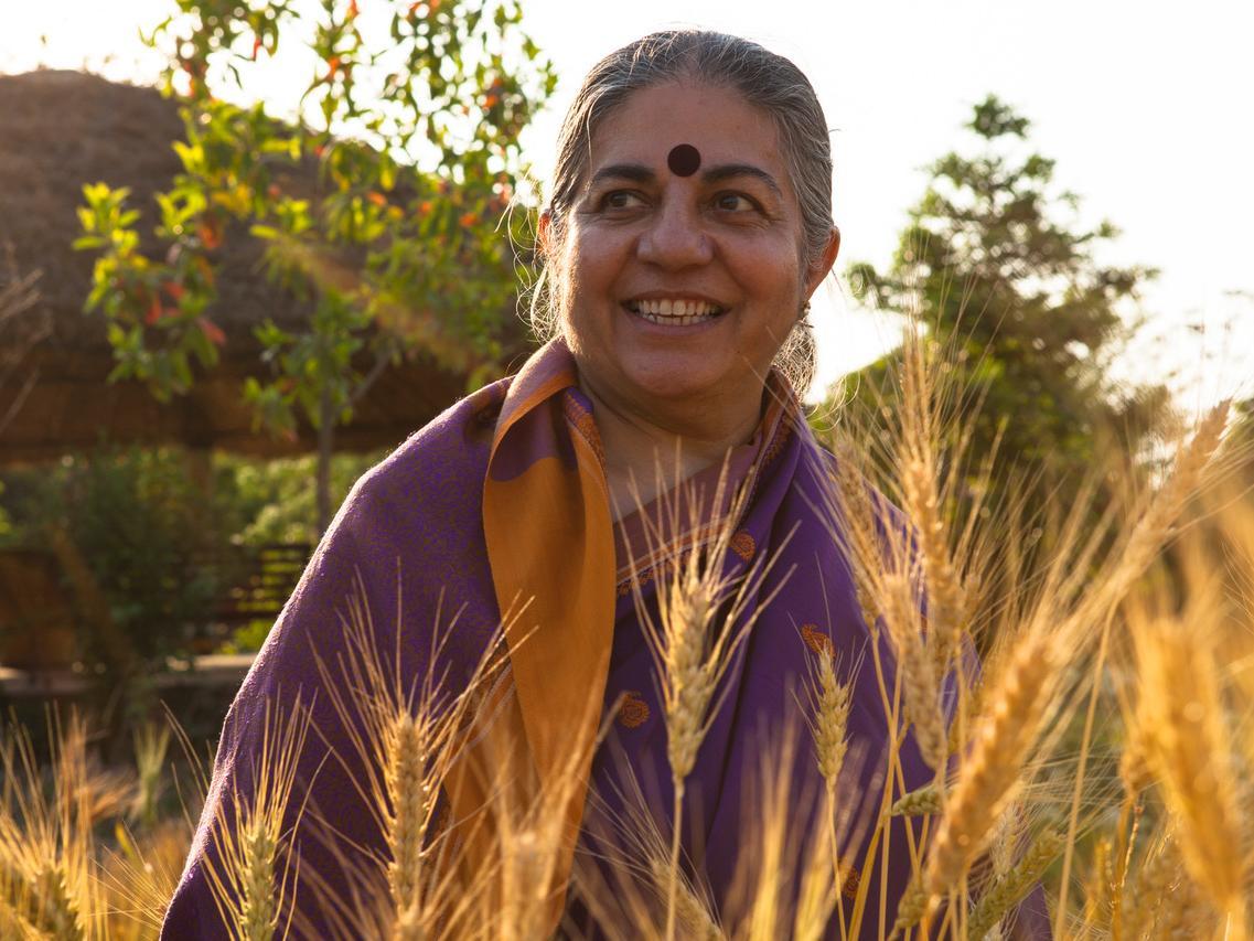 Dr Vandana Shiva.