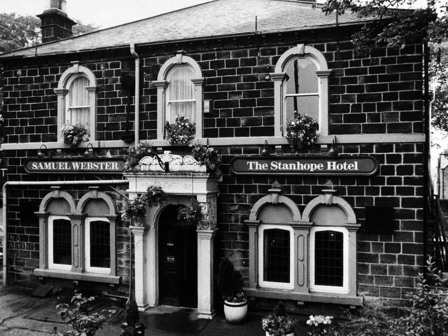Did you enjoy a meal here back in the day? The Stanhope Hotel on Calverley Lane. Pictured in August 1985.