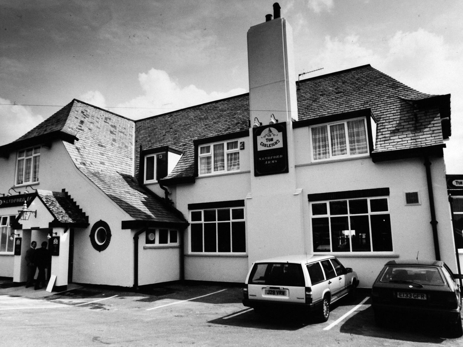 The Sandford Arms pub.