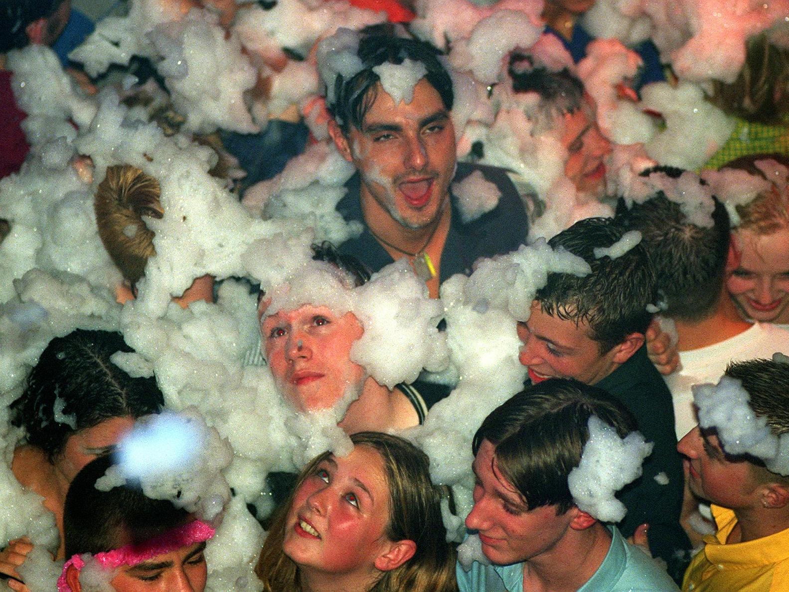 Were you at the Club Barcelona foam party in the summer of 1998?